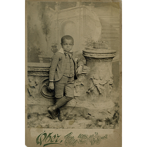 Charles H. Bruce at seven years old (enlargement)