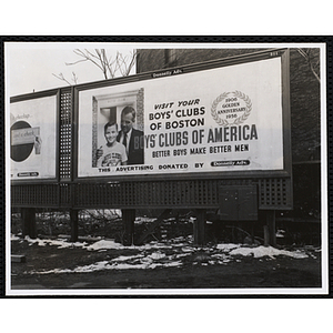 Boys' Clubs of Boston outdoor advertising sign