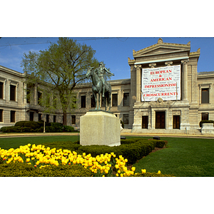 Exterior of the Museum of Fine Arts