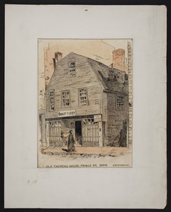 Old Thoreau House, Prince St., 1890