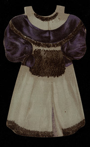 Paper doll, J. & P. Coats' Spool & Crochet Cottons, location unknown
