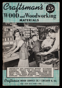 Craftsman's wood and woodworking materials, catalog no. 23, Craftsman Wood Service Co., Chicago, Illinois