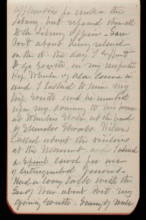 Thomas Lincoln Casey Notebook, February 1889-April 1889, 42, application for work in the