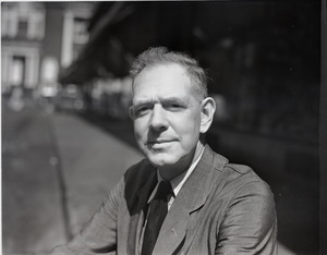 Special Officer Jack Flavin: close-up portrait in civilian attire