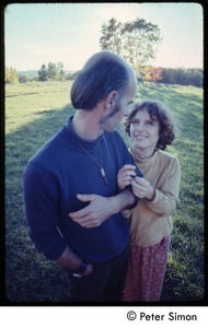 Cathy Brown and boyfriend Richard, Tree Frog Farm commune