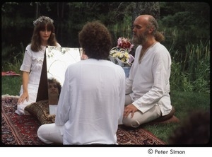 Peter and Ronni Simon wedding: Ram Dass officiating
