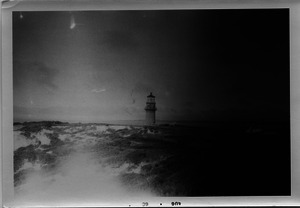 Lighthouse at Gay Head on Martha's Vineyard Island off Cape Cod