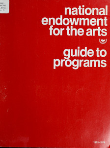 National Endowment for the Arts ... guide