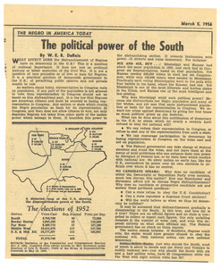 The political power of the south