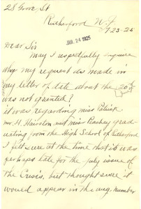 Letter from Joseph E. Smith to Crisis