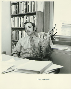 Donald C. Freeman in his office