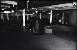 Ray Riepen in the closed Boston Tea Party - Digital Commonwealth
