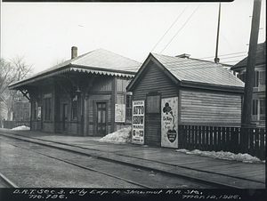 Westerly exposure to Shawmut Railroad Station