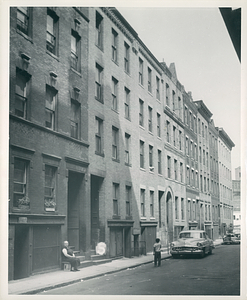 Unidentified street in New York Streets area of the South End