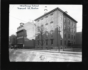 Winthrop School, Tremont Street, Boston