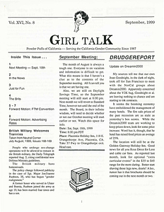 Girl Talk, Vol. 16 No. 8 (September, 1999)