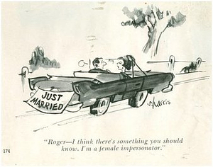 Female Impersonator Cartoon