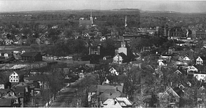 Panorama of Wakefield, 1949