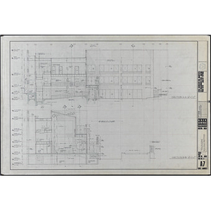 United South End Settlements Central Facility, Boston, Massachusetts, transverse building sections