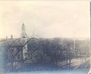 [Old high school and Old South Church]