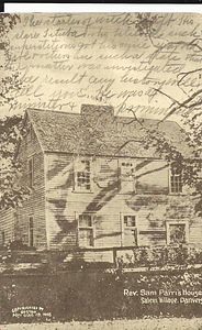 Reverend Sam Parris House, Salem Village, Danvers