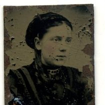 Young woman with necklaces