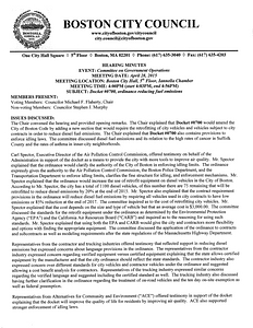 Committee on Government Operations hearing minutes, April 28,2 015