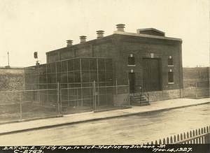 Dorchester Rapid Transit section 2. Northeast exposure to sub station on Dickens Street