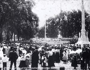 Dedication of Soldiers' and Sailors' Monument, Wakefield Common, June 17, 1902