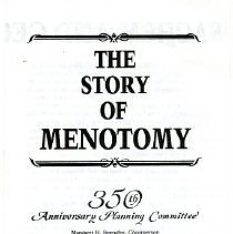 The Story of Menotomy: Settlement of Menotomy/Arlington 1635-1985