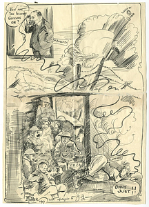 World War I Cartoon Sketch (1917)