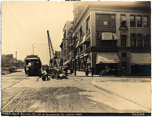 Section 3, Boylston Street, corner of Gloucester Street looking west