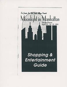 "Moonlight in Manhattan" Shopping and Entertainment Guide, 1993