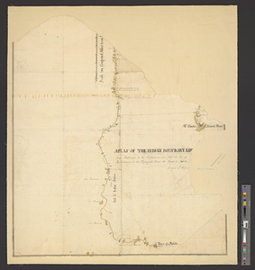 A plan of the Indian boundary line [torn]