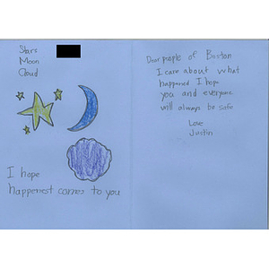 Letter from a Murphy Elementary School student (Richmond, California)