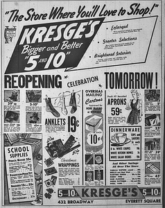 Department Stores - Kresge's