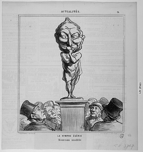 La nymphe égérie ou la statue du silence.