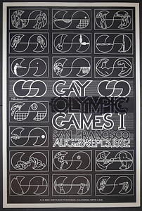 "Changed" Gay Games I poster (1982)