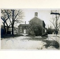 Elijah Cutter House rear, ell on left