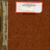 Arlington Historical Society Miscellaneous Manuscripts 1937-38