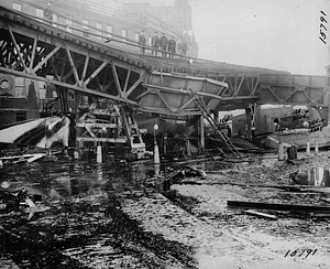 Molasses flood, destruction