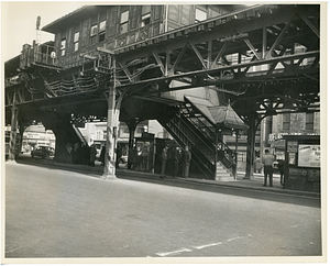 Northampton Station, Northeast to entrance stairs