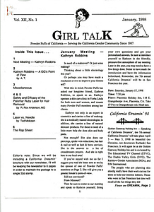 Girl Talk, Vol. 12 No.1 (January, 1998)