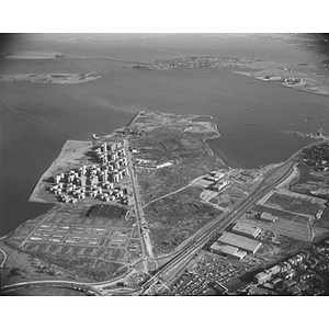 South Boston, Columbia Point, Dorchester, Housing Project on Morrissey Boulevard, Boston College High School, Finast, Rec. and Stat. Company, Boston, MA