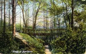 Bridge at Pine Banks: Melrose, Mass.