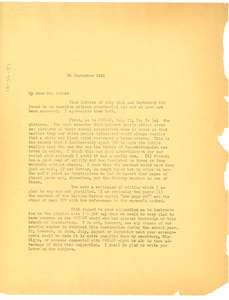 Letter from W. E. B. Du Bois to Elmer Adler