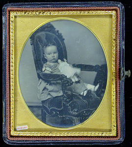 Susy Wyman, age 1 year and 10 months, ca. 1853