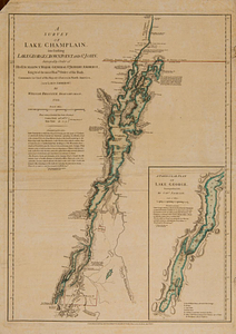 A survey of Lake Champlain, including Lake George, Crown Point and St. John
