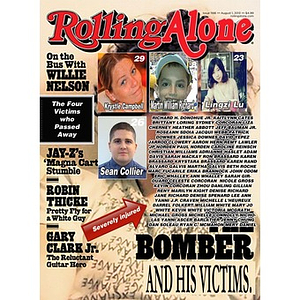 Rolling Stone remixed Dzhokhar Tsarnaev cover: "Bomber and His Victims"