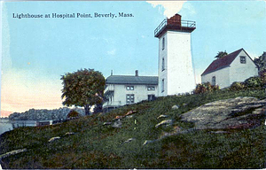 Lighthouse at Hospital Point, Beverly, Mass.